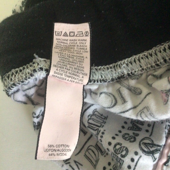VICTORIAS SECRET COTTON MODAL GRAPHIC SAYINGS SLEEP PAJAMA PANTS XS - Picture 9 of 14